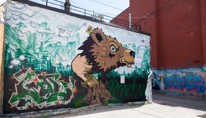 Street art in Toronto