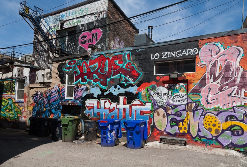 Street art in Toronto